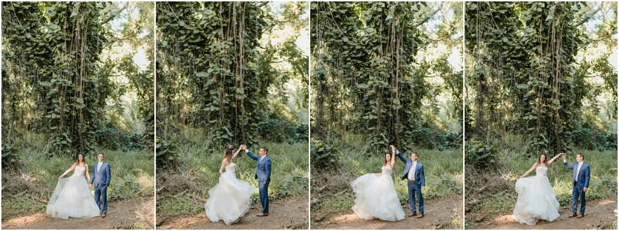Intimate Honolua Bay Forest & Kapalua Bay Beach Elopement Wedding | Maui, HI | Photographer Caitlin Cathey