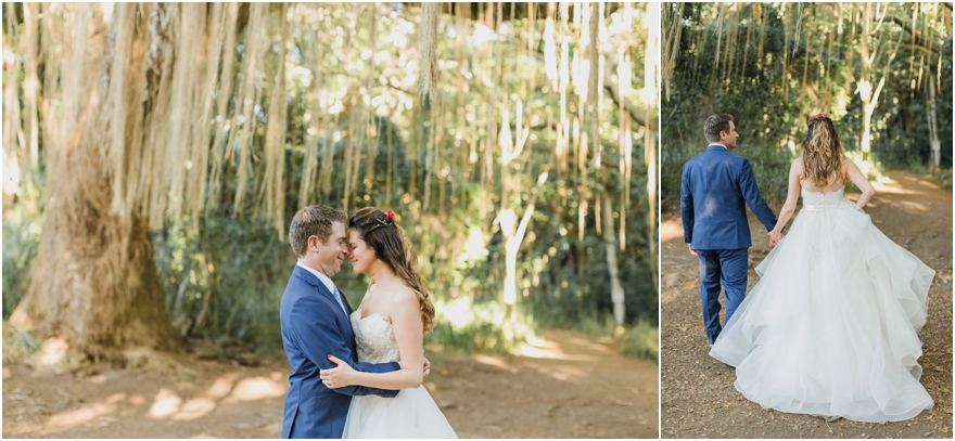 Intimate Honolua Bay Forest & Kapalua Bay Beach Elopement Wedding | Maui, HI | Photographer Caitlin Cathey